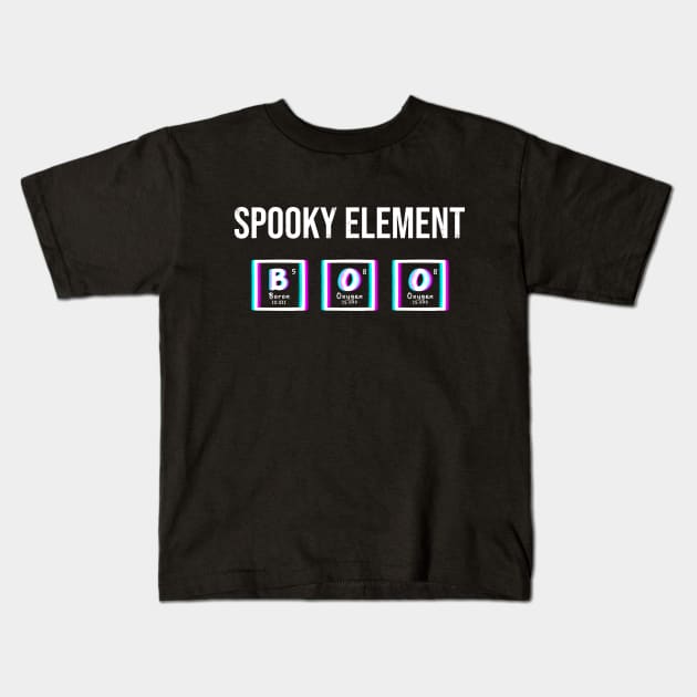 Spoky Element Kids T-Shirt by inkonfiremx